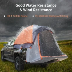 Tangkula Pickup Truck Tent for 2-Person Sleeping, 5 FT Truck Bed Tent Mid Size