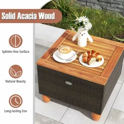Tangkula 3-Piece Patio Furniture Set