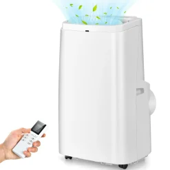 Tangkula Portable Air Conditioner 9000 BTU, 3 in 1 Air Cooler with Fan & Dehumidifier