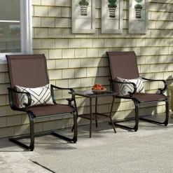 Tangkula Set of 2/4 Patio Chairs