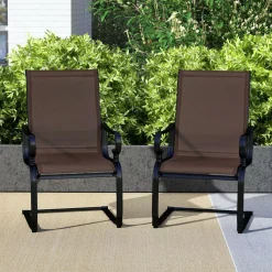 Tangkula Set of 2/4 Patio Chairs