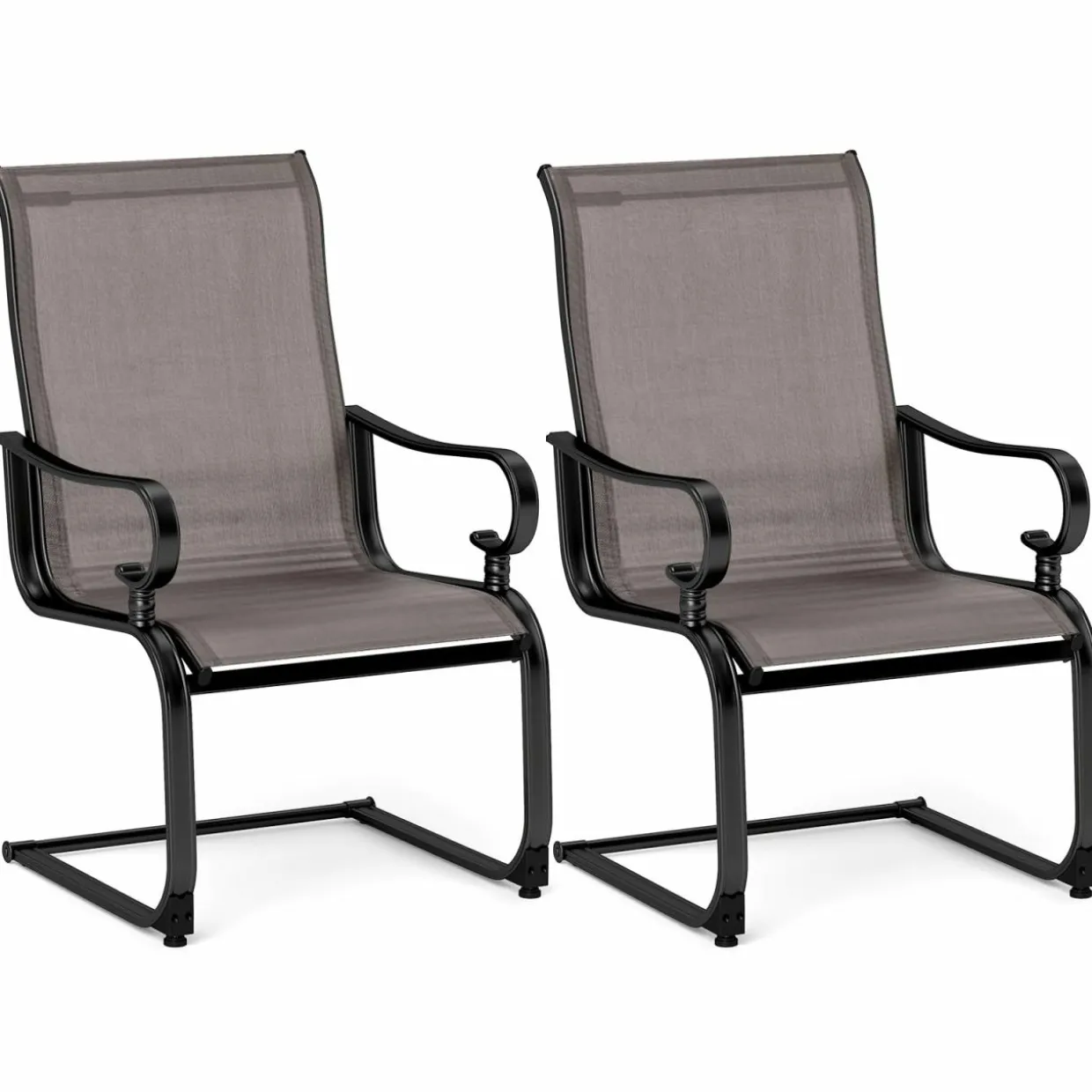 Tangkula Set of 2/4 Patio Chairs