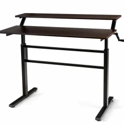 Tangkula Standing Desk, 2-Tier Height Adjustable Sit to Standing Desk