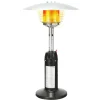 Tangkula Tabletop Propane Patio Heater, 11,000 BTU Portable Outdoor Heater