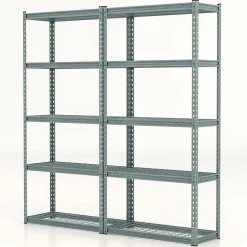 Tangkula 5-Tier Garage Storage Shelves, Heavy Duty Metal Storage Shelving Unit, 35.5