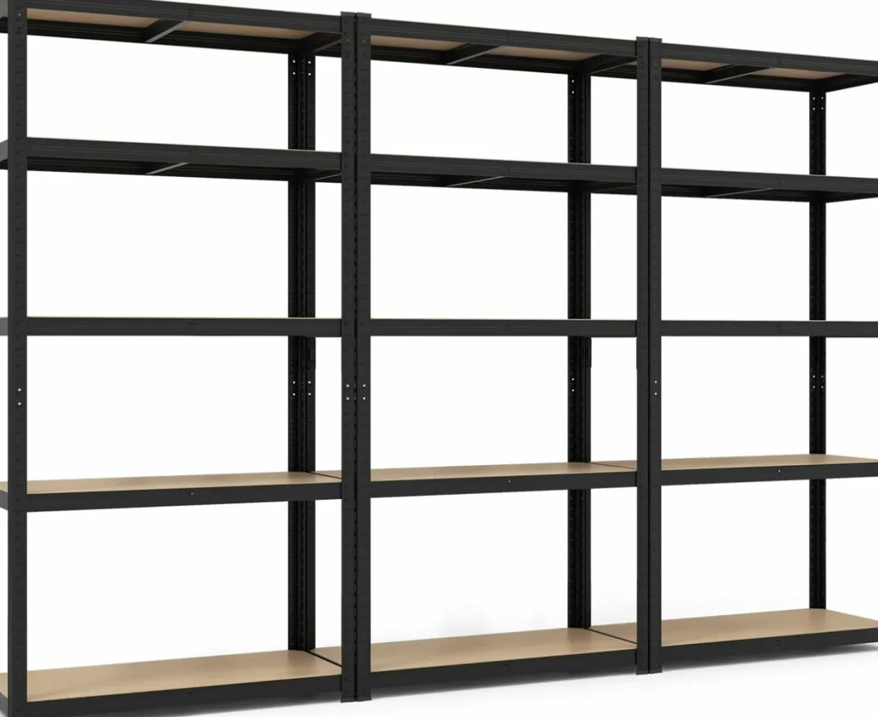Tangkula 5-Tier Heavy Duty Metal Shelving with 2000 LBS Load, 35" / 47" Wide
