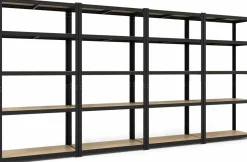 Tangkula 5-Tier Heavy Duty Metal Shelving with 2000 LBS Load, 35