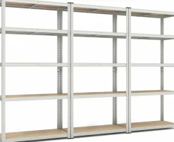 Tangkula 5-Tier Heavy Duty Metal Shelving with 2000 LBS Load, 35