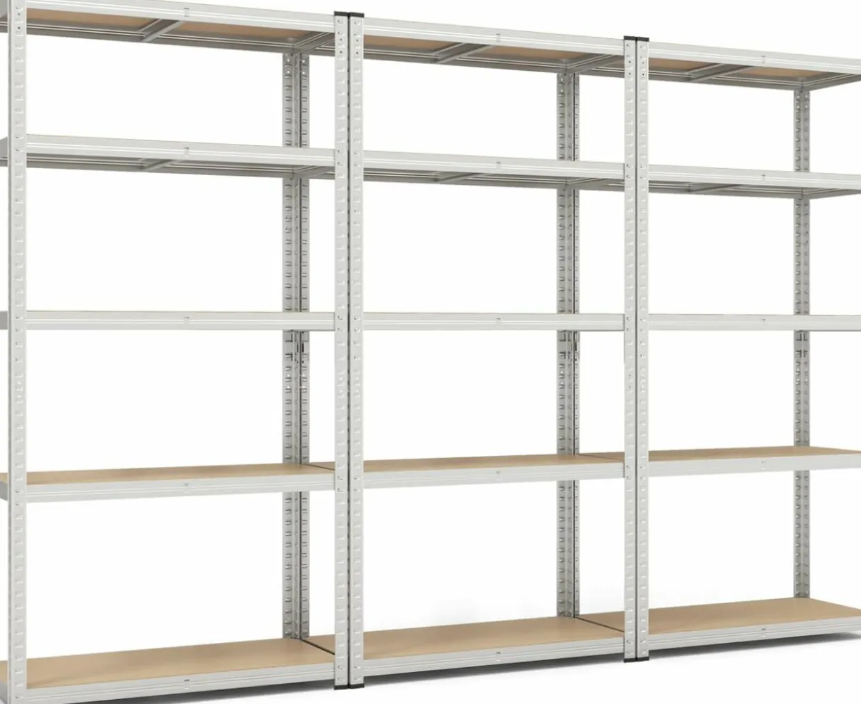 Tangkula 5-Tier Heavy Duty Metal Shelving with 2000 LBS Load, 35" / 47" Wide