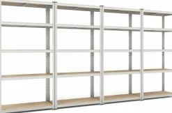 Tangkula 5-Tier Heavy Duty Metal Shelving with 2000 LBS Load, 35