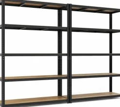 Tangkula 5-Tier Heavy Duty Metal Shelving with 2000 LBS Load, 35