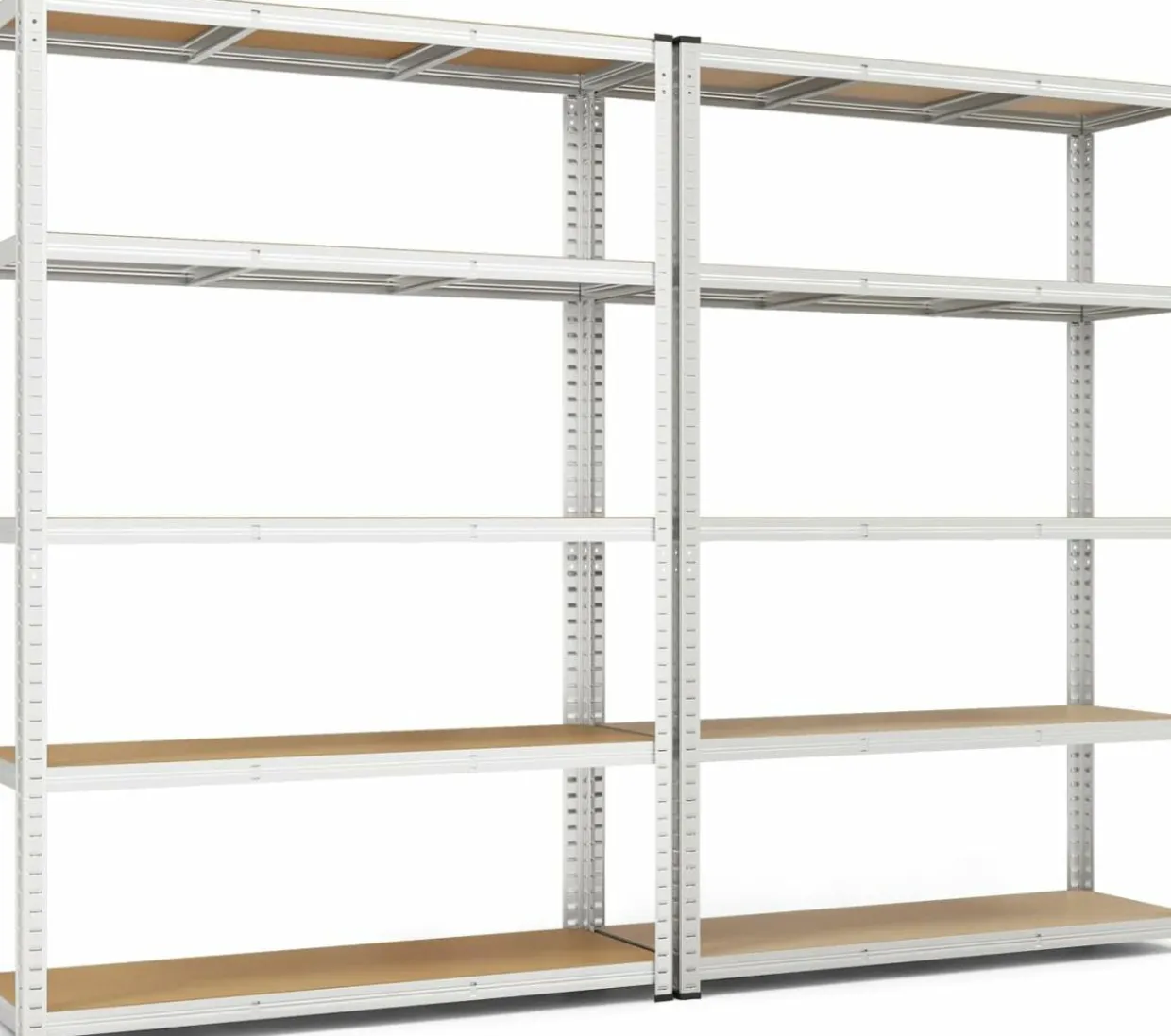 Tangkula 5-Tier Heavy Duty Metal Shelving with 2000 LBS Load, 35" / 47" Wide