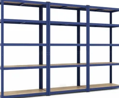 Tangkula 5-Tier Heavy Duty Metal Shelving with 2000 LBS Load, 35