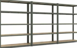 Tangkula 5-Tier Heavy Duty Metal Shelving with 2000 LBS Load, 35