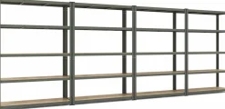 Tangkula 5-Tier Heavy Duty Metal Shelving with 2000 LBS Load, 35