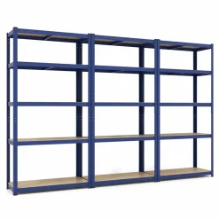 Tangkula 5-Tier Heavy Duty Metal Shelving with 2000 LBS Load, 35