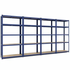 Tangkula 5-Tier Heavy Duty Metal Shelving with 2000 LBS Load, 35