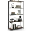 Tangkula 5-Tier Wooden Bookshelf
