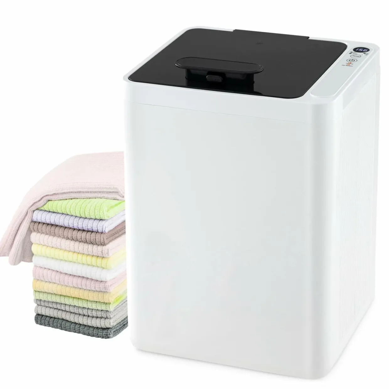 Tangkula Towel Warmer, Luxury Towel Warmer Bucket with Auto Shut Off