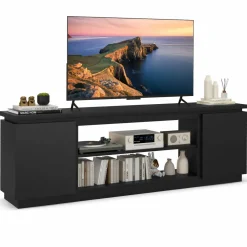 Tangkula TV Stand for 75 80 inch TV