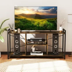 Tangkula TV Stand for 55” TVs
