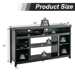 Tangkula TV Stand for TVs up to 65