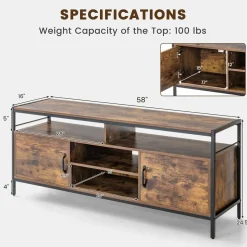 Tangkula TV Stand for TVs up to 65