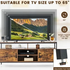 Tangkula TV Stand for TVs up to 65