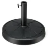 Tangkula Umbrella Base, 31 lbs Capacity Heavy-Duty Patio Outdoor Round Umbrella Stand for 9 ft Umbrella