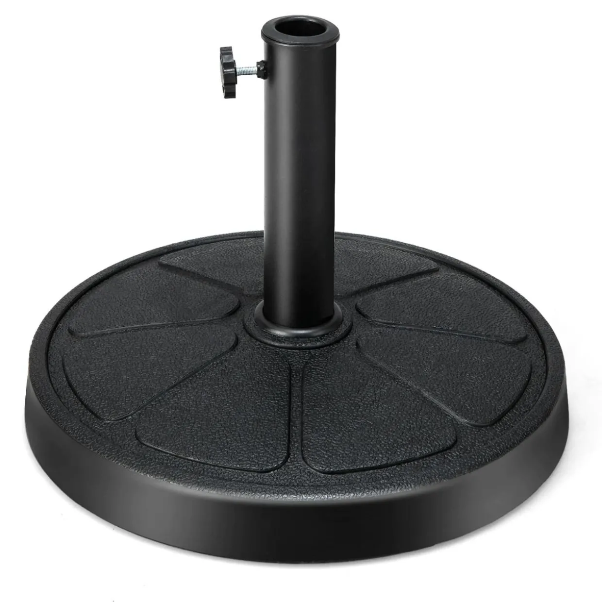 Tangkula Umbrella Base, 31 lbs Capacity Heavy-Duty Patio Outdoor Round Umbrella Stand for 9 ft Umbrella