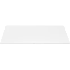 Tangkula Universal Solid One-Piece Table Top, 48 x 24 inch Wood Table Top for Standard & Sit to Stand Desk Frame