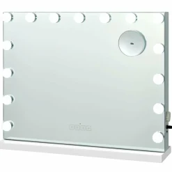 Tangkula Vanity Makeup Mirror with 15 Pcs LED Bulbs, 10X Magnification