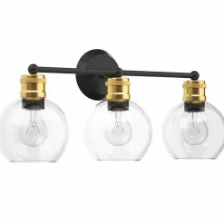 Tangkula Vintage 3 Light Vanity Wall Light