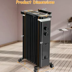Tangkula 1500W Electric Space Heater