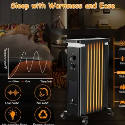 Tangkula 1500W Electric Space Heater