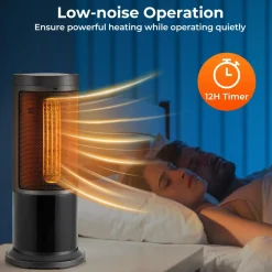 Tangkula 850/1500W PTC Ceramic Space Heater