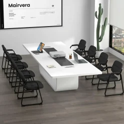 Tangkula Waiting Room Guest Chair, Upholstered Conference Chair with Armrest & Ergonomic Backrest