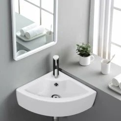 Tangkula Wall Mount Vanity Sink Art Basin