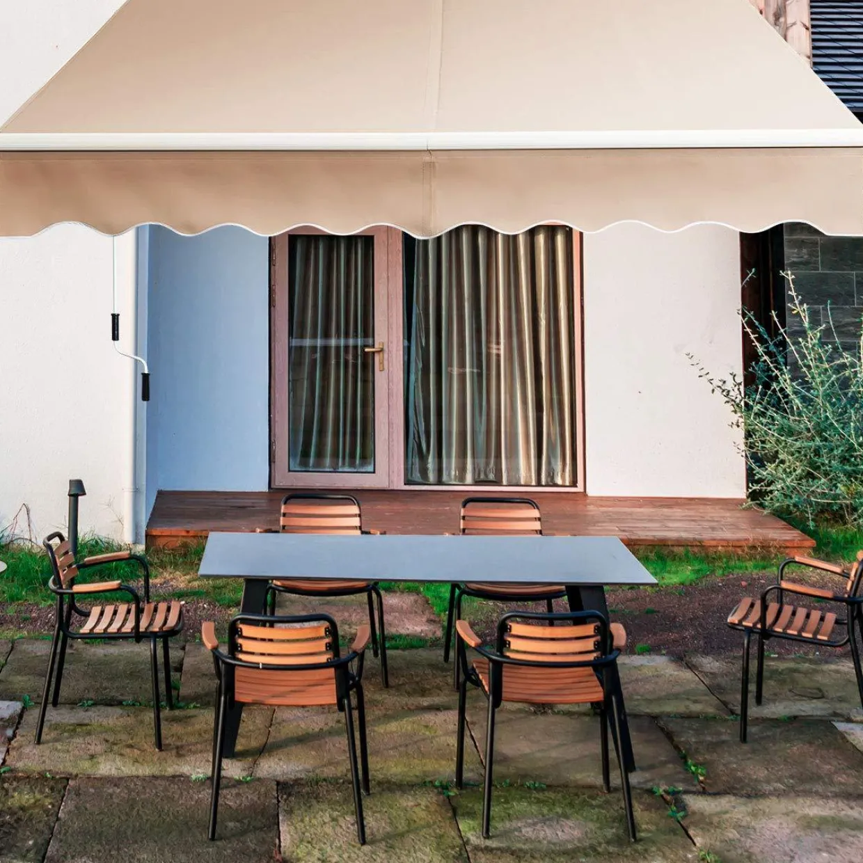 Tangkula 8"x 6.5" Retractable Awning