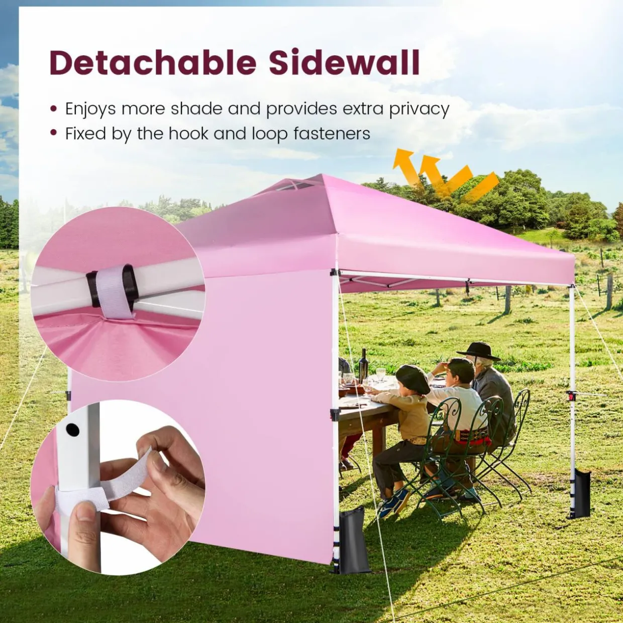 Tangkula 10x10 Ft Pop Up Canopy Tent
