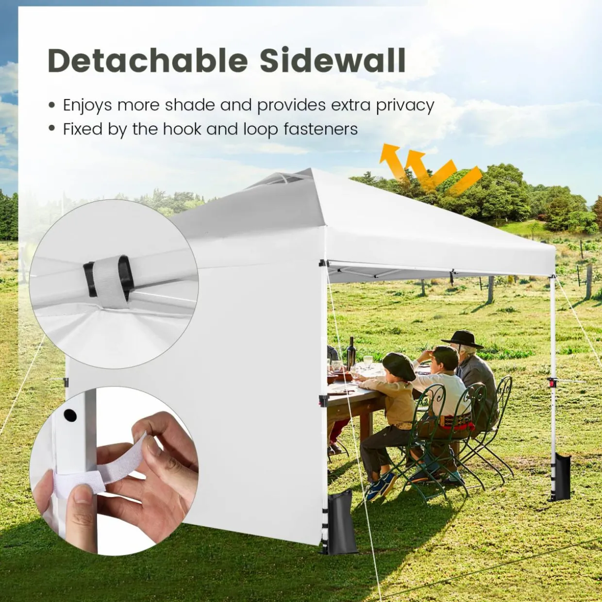 Tangkula 10x10 Ft Pop Up Canopy Tent