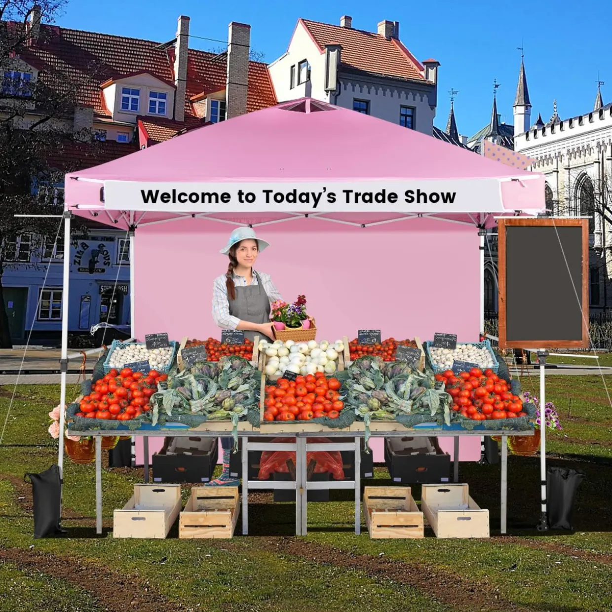 Tangkula 10x10 Ft Pop Up Canopy Tent