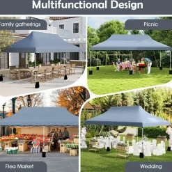 Tangkula 10x20 Ft Pop Up Canopy
