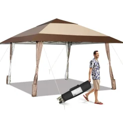 Tangkula 13x13 Ft Pop Up Gazebo