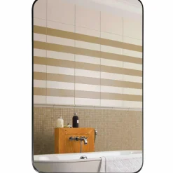 Tangkula 20x32 inch Bathroom Wall Mirror, Rectangular Wall Hanging Mirror