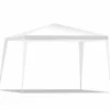 Tangkula 10'x10' Outdoor Patio BBQ Wedding Party Events Heavy Duty Folding Portable Camping Tent
