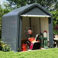 Tangkula 6x6.5/8x6.5Ft Portable Shed
