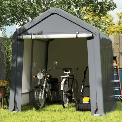 Tangkula 6x6.5/8x6.5Ft Portable Shed