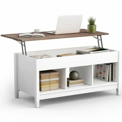 Wood Lift Top Coffee Table, Modern Coffee Table