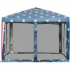 10x10 ft Pop-Up Canopy Tent w/ Netting, Outdoor Canopy Tent with Carry Bag